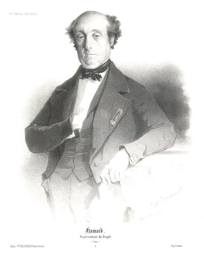 Portrait of Pascal HAMARD by A. Lemaire Berthet